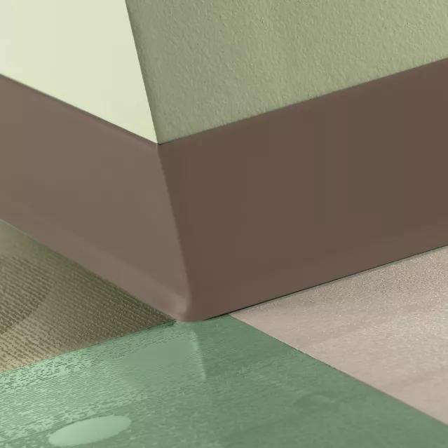 Tarkett / Johnsonite Traditional Vinyl Wall Base CB45 Sandalwood 6" x 120' Roll by .080" Cove (with Toe)