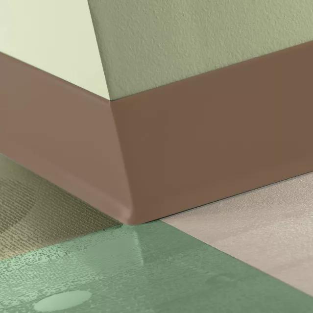 Tarkett / Johnsonite Traditional Vinyl Wall Base CBTA7 Rusty Nail 2.5" x 120' Roll by 1/8" Cove (with Toe)