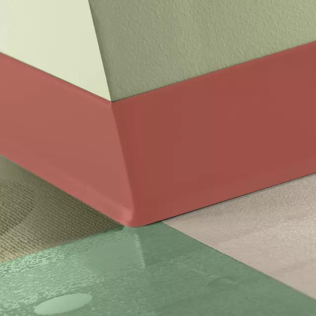 Tarkett / Johnsonite Traditional Vinyl Wall Base CBTG8 Spicy Chip 2.5" x 120' Roll by 1/8" Cove (with Toe)
