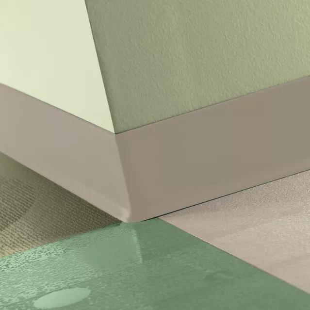 Tarkett / Johnsonite Traditional Duracove Rubber Wall Base DC280 Shoreline 2.5" x 4' (30 Pcs. / Box) by 1/8" Cove (with Toe)
