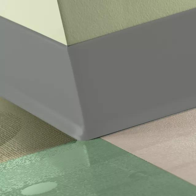 Tarkett / Johnsonite Traditional Duracove Rubber Wall Base #282 Vaporize 6" x 100' Roll by 1/8" Cove – product image showing size, style, and brand details.
