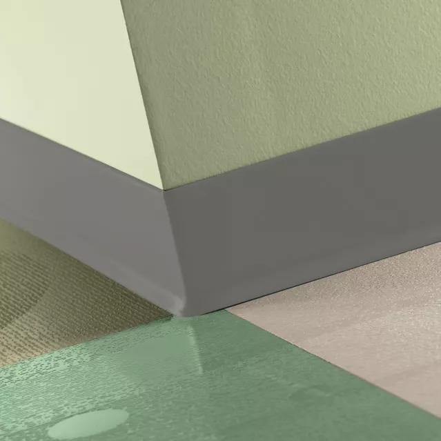 Tarkett / Johnsonite Traditional Duracove Rubber Wall Base DC29 Moon Rock 2.5" x 4' (30 Pcs. / Box) by 1/8" Cove (with Toe)