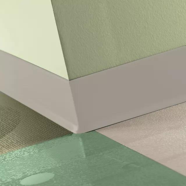 Tarkett / Johnsonite Traditional Duracove Rubber Wall Base DC31 Zephyr 2.5" x 120' Roll by 1/8" Cove (with Toe)