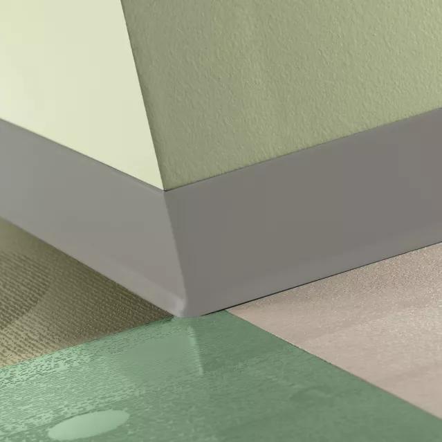 Tarkett / Johnsonite Traditional Duracove Rubber Wall Base DC32 Pebble 2.5" x 4' (30 Pcs. / Box) by 1/8" Cove (with Toe)