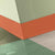 2.5" x 4' / Tangerine Tango / Cove (with Toe)