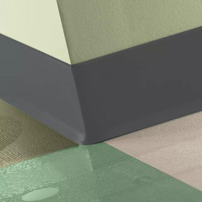 Tarkett / Johnsonite Traditional Duracove Rubber Wall Base #63 Burnt Umber 4" x 120' Roll by 1/8" Cove (with Toe)