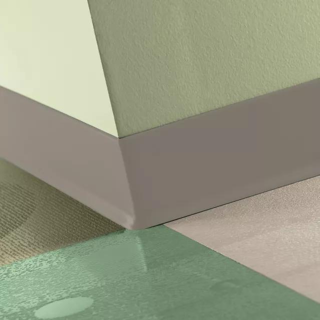 Tarkett / Johnsonite Traditional Duracove Rubber Wall Base DC80 Fawn 2.5" x 120' Roll by 1/8" Cove (with Toe)