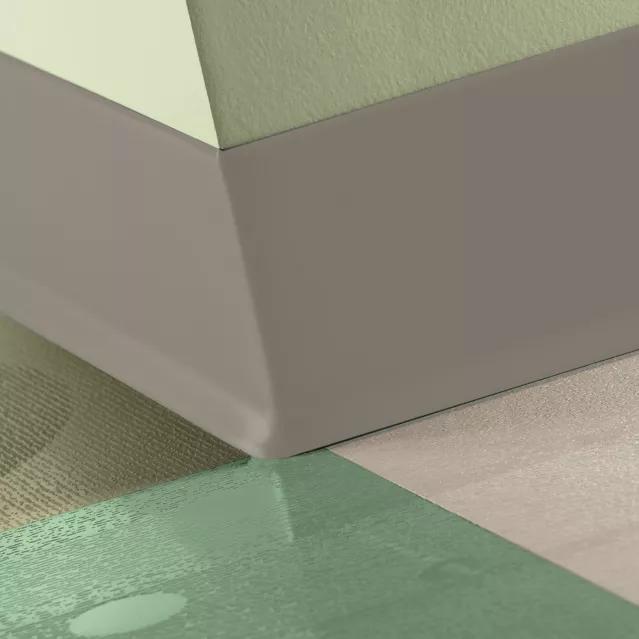 Tarkett / Johnsonite Traditional Duracove Rubber Wall Base #80 Fawn 6" x 100' Roll by 1/8" Cove – product image showing size, style, and brand details.