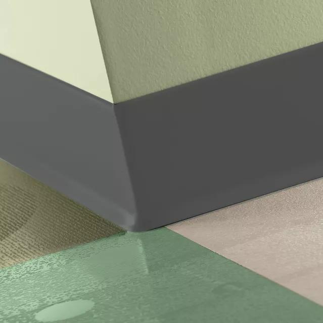 Tarkett / Johnsonite Traditional Duracove Rubber Wall Base #Ta4 Gateway 4" x 120' Roll by 1/8" Cove – product image showing size, style, and brand details.