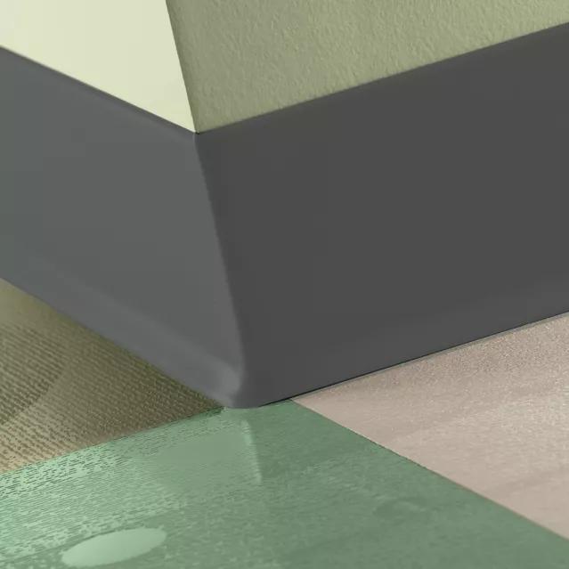 Tarkett / Johnsonite Traditional Duracove Rubber Wall Base #Ta4 Gateway 6" x 4' by 1/8" Cove – product image showing size, style, and brand details.