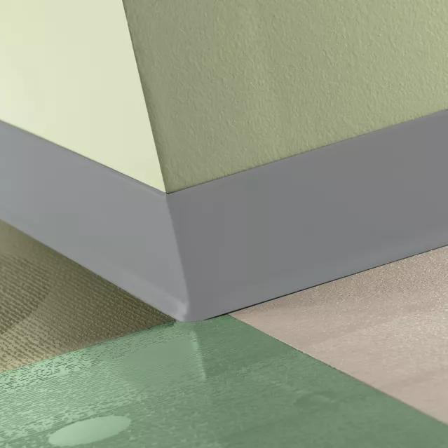 Tarkett / Johnsonite Traditional Duracove Rubber Wall Base DCTG2 Shark Fin 2.5" x 120' Roll by 1/8" Cove (with Toe)