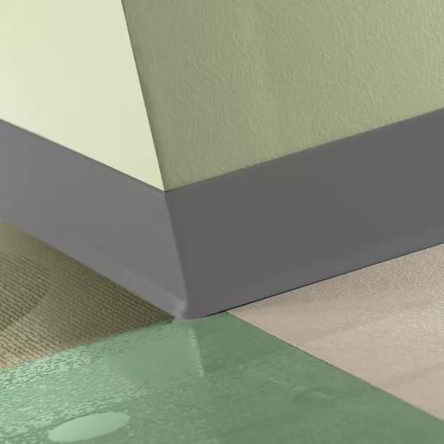 Tarkett / Johnsonite Traditional Duracove Rubber Wall Base DCTG6 Mink 2.5" x 120' Roll by 1/8" Cove (with Toe)