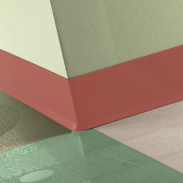Tarkett / Johnsonite Traditional Duracove Rubber Wall Base DCTG8 Spicy Chip 2.5" x 120' Roll by 1/8" Cove (with Toe)