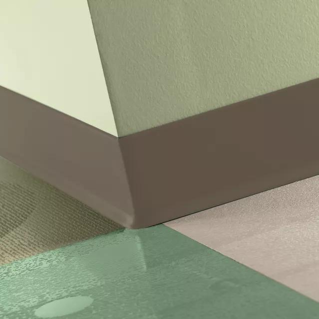 Tarkett / Johnsonite Traditional Duracove Rubber Wall Base DCTG9 Poetry Plum 2.5" x 120' Roll by 1/8" Cove (with Toe)