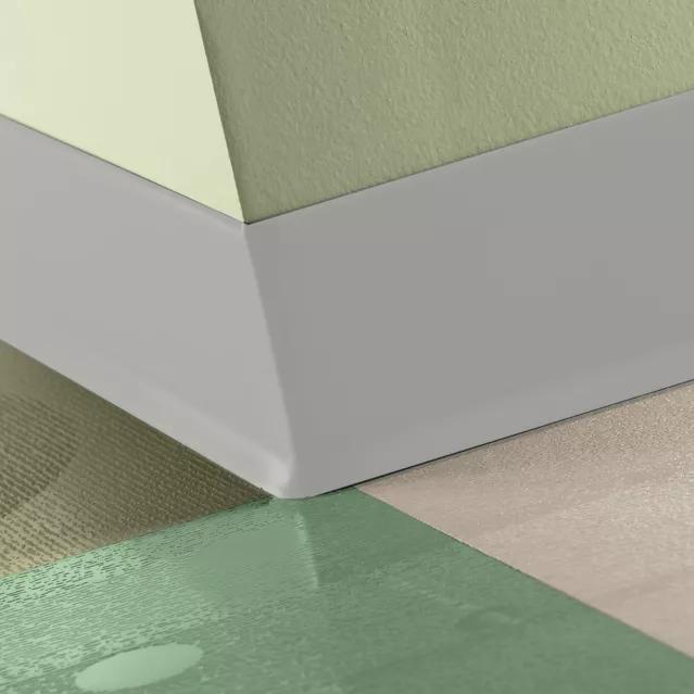 Tarkett / Johnsonite Traditional Duracove Rubber Wall Base DCVK7 Mt. Rainier 6" x 4' by 1/8" (25 Pcs. / Box)