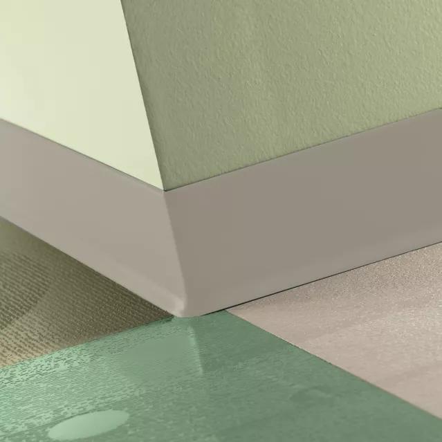 Tarkett / Johnsonite Traditional Duracove Rubber Wall Base DCVK8 Sandstorm 2.5" x 4' (30 Pcs. / Box) by 1/8" Cove (with Toe)