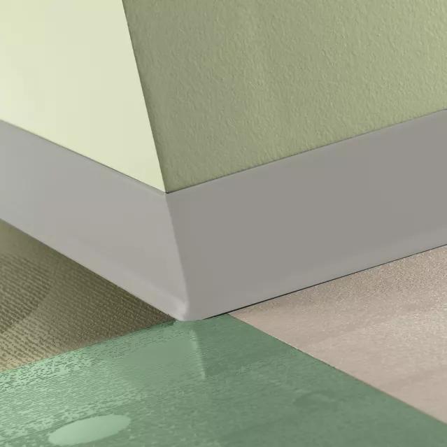 Tarkett / Johnsonite Traditional Duracove Rubber Wall Base DCVL2 Whispering Mist 2.5" x 120' Roll by 1/8" Cove (with Toe)