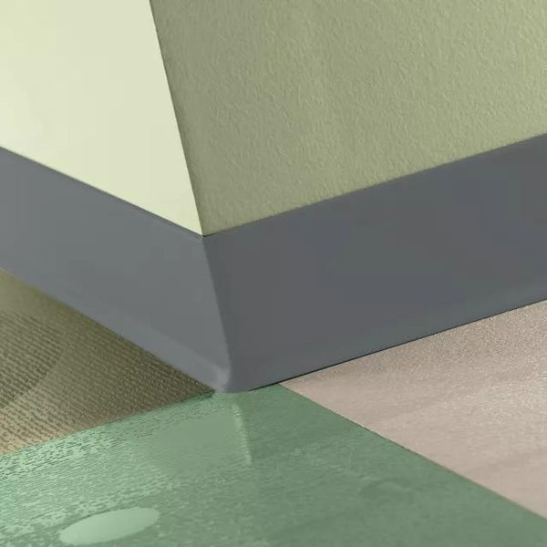 thumbnail image 2 of Johnsonite Duracove Rubber Wall Base #29 Moon Rock - 4x120ft Roll, 1/8 Cove With Toe - New In Box 2 of 2