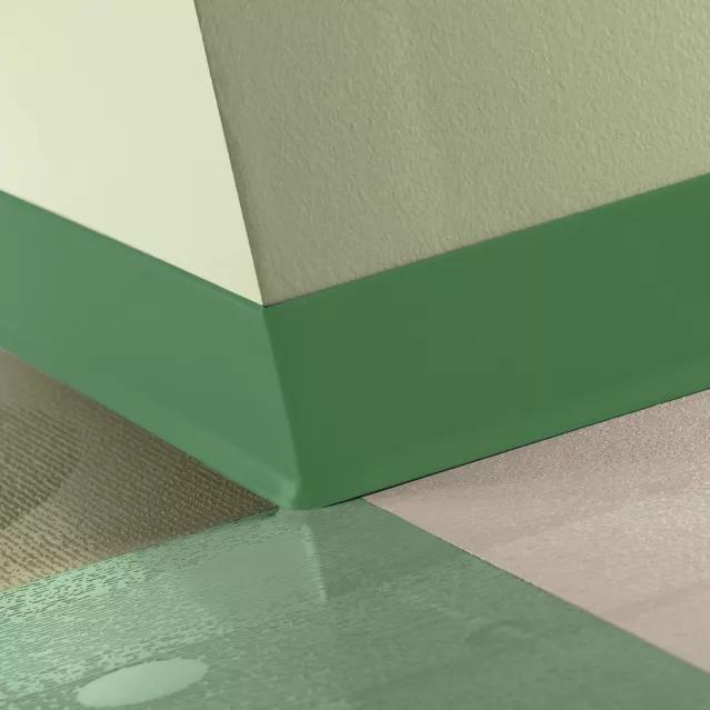 Tarkett / Johnsonite Traditional Duracove Rubber Wall Base DCVL8 Grinch 2.5" x 4' (30 Pcs. / Box) by 1/8" Cove (with Toe)
