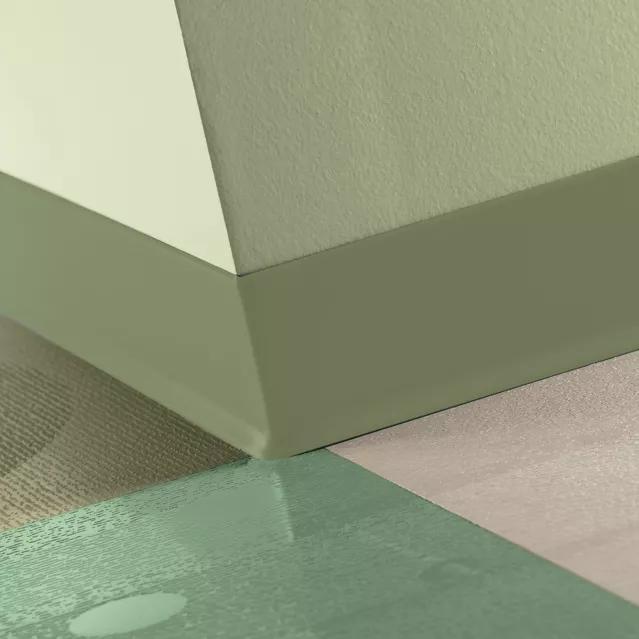 Tarkett / Johnsonite Traditional Duracove Rubber Wall Base DCVN3 Gecko 2.5" x 4' (30 Pcs. / Box) by 1/8" Cove (with Toe)