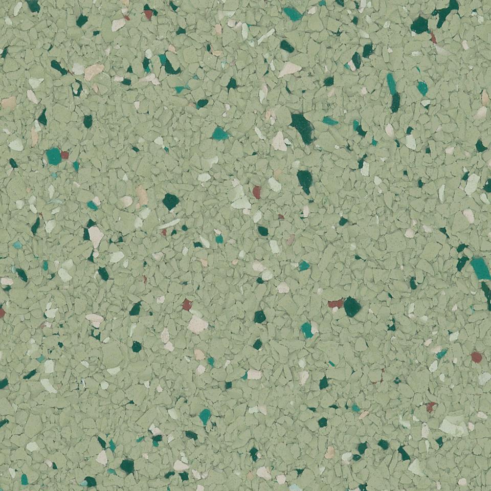 Tarkett / Johnsonite Cortina Grande 507 Sweet and Pea Solid Vinyl Tile  CG507 (Partial Piece - Sample)
