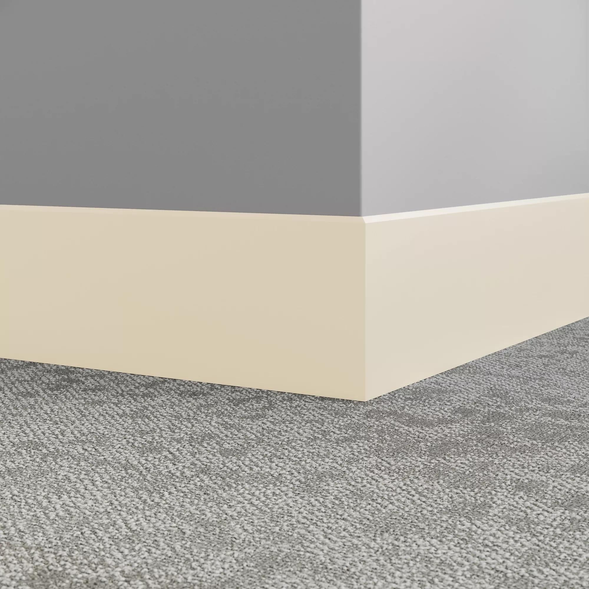 Tarkett / Johnsonite Millwork Exhibit 6" 01 Snow White 6" x 8' by 1/4"