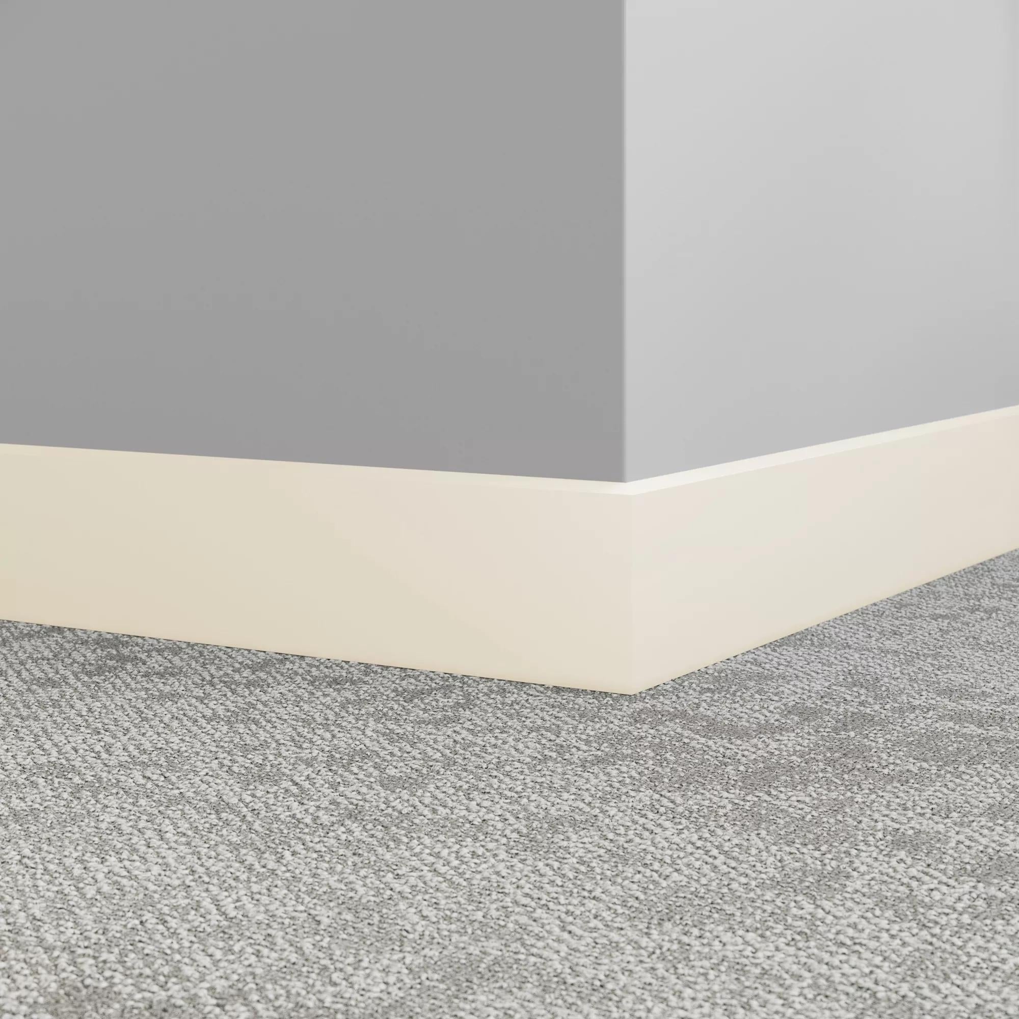 Tarkett / Johnsonite Millwork Exhibit 4.25" 01 Snow White 4.25" x 8' by 1/4" (64 LF/Box)