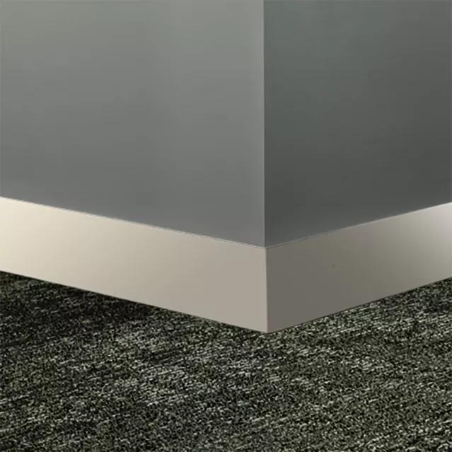 Tarkett / Johnsonite Millwork Monument 2-1/2" 01 Snow White 2.5" x 8' by 1/4" (64 LF/box)