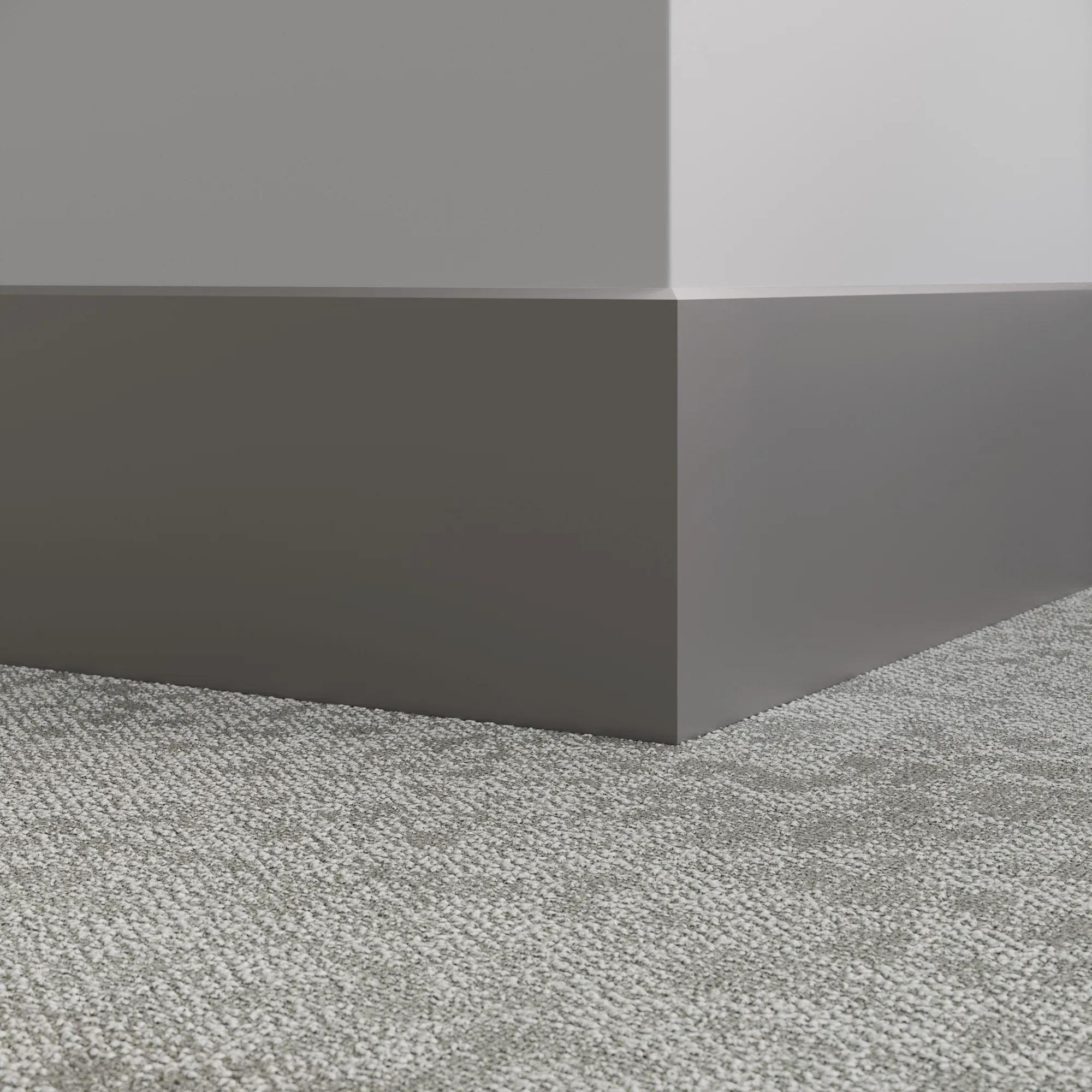 Tarkett / Johnsonite Millwork Exhibit 8" 48 Grey 8" x 8' by 1/4"