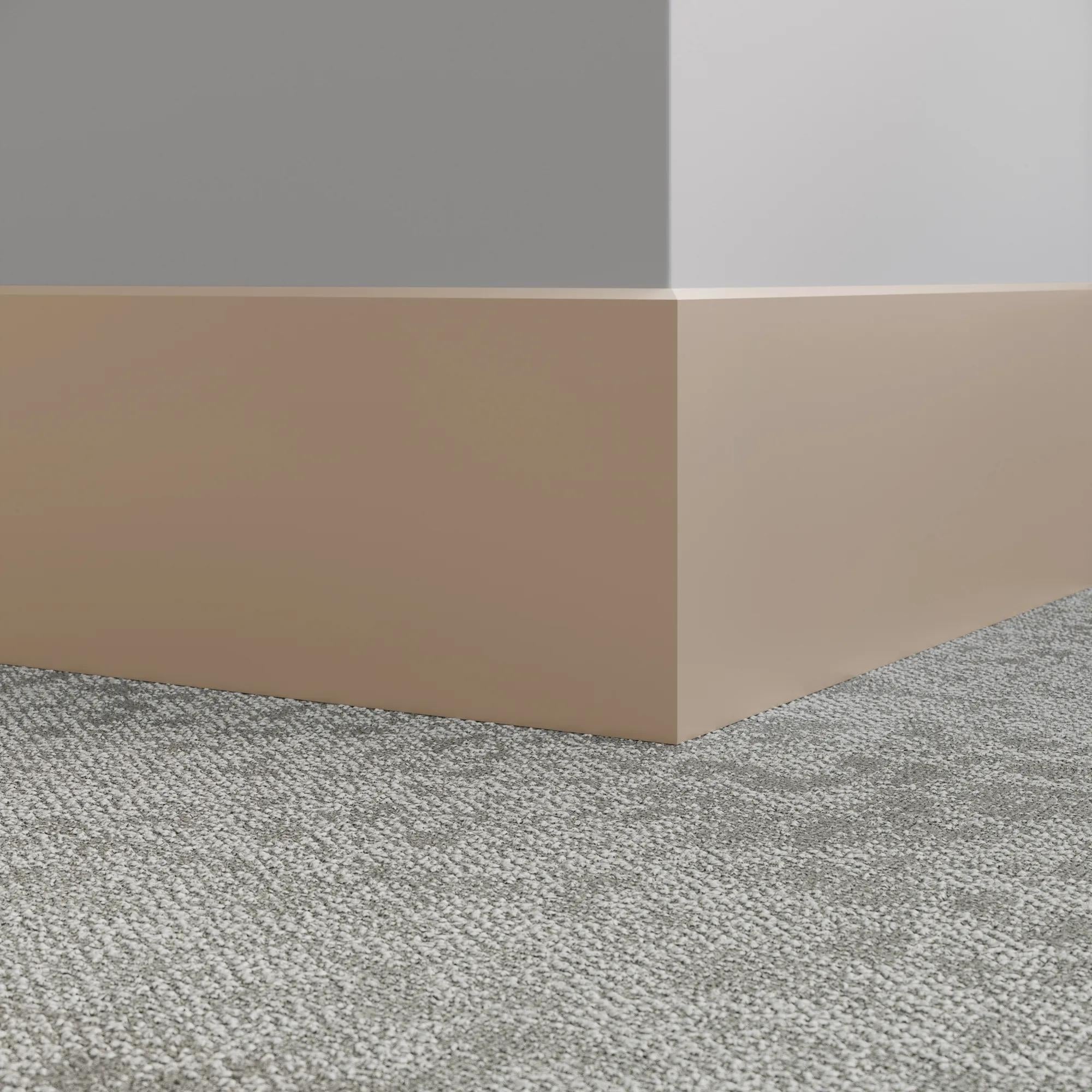 Tarkett / Johnsonite Millwork Exhibit 8" 49 Beige 8" x 8' by 1/4"