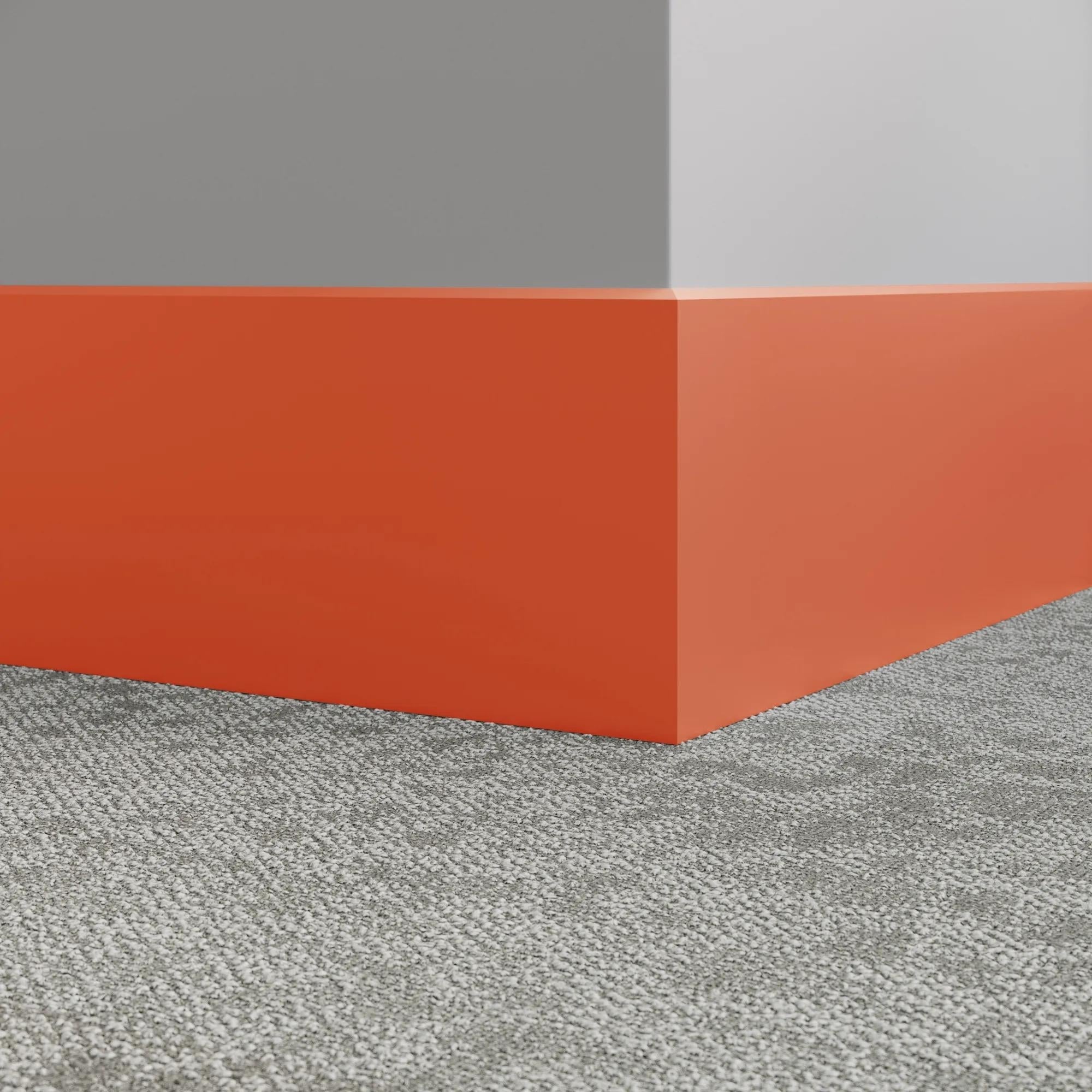 Tarkett / Johnsonite Millwork Exhibit 8" 62 Tangerine Tango 8" x 8' by 1/4"