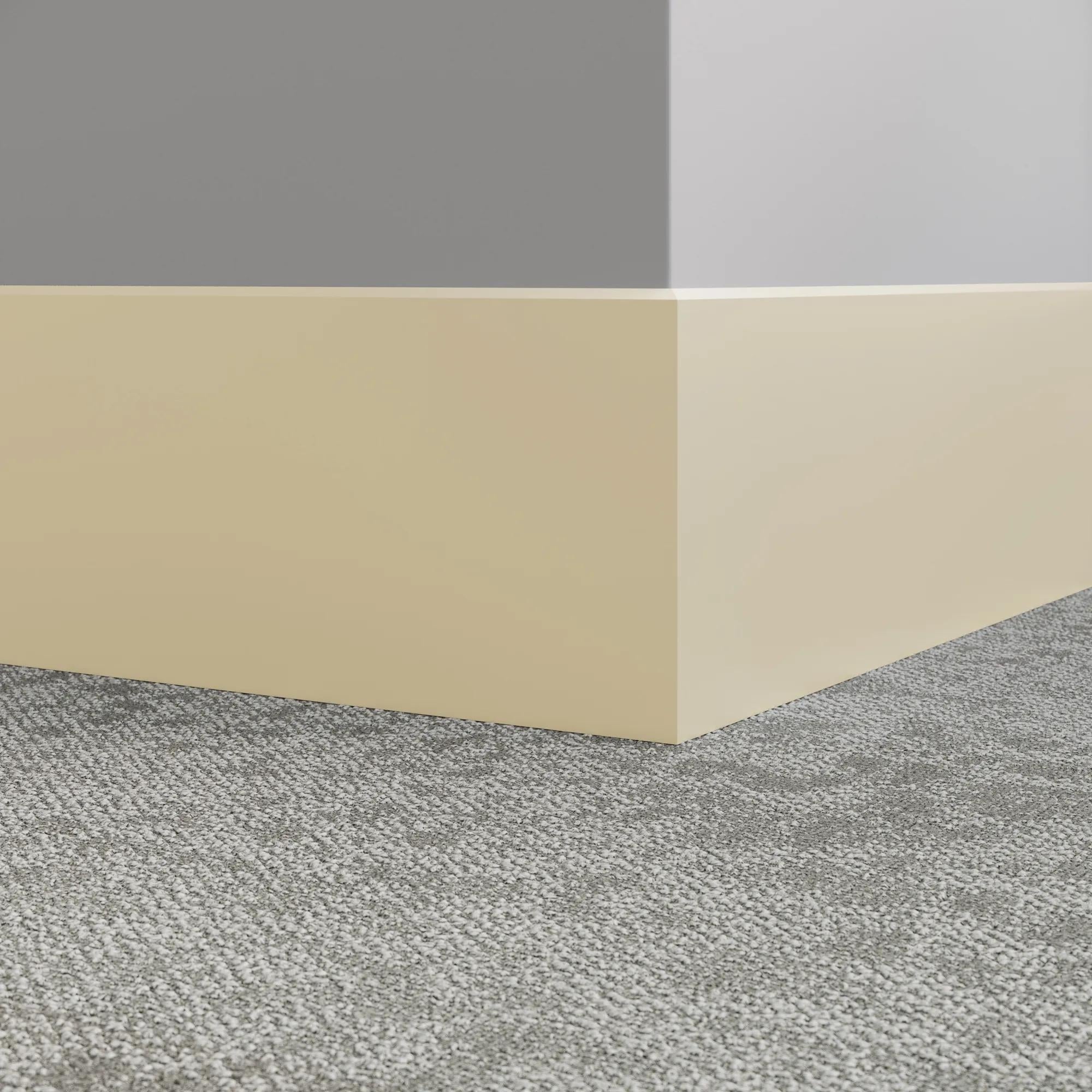 Tarkett / Johnsonite Millwork Exhibit 8" 79 Bone White 8" x 8' by 1/4"