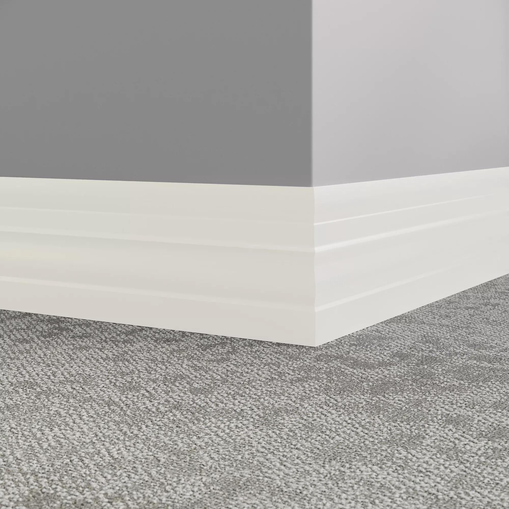 Tarkett / Johnsonite Millwork Attache 6" 08 Icicle 6" x 8' by 1/4" (64 LF/box)