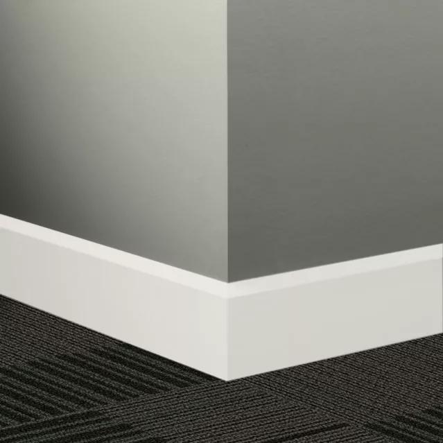 Tarkett / Johnsonite Millwork Oblique 3" 08 Icicle 3" x 8' by 3/8" (56 LF/box)