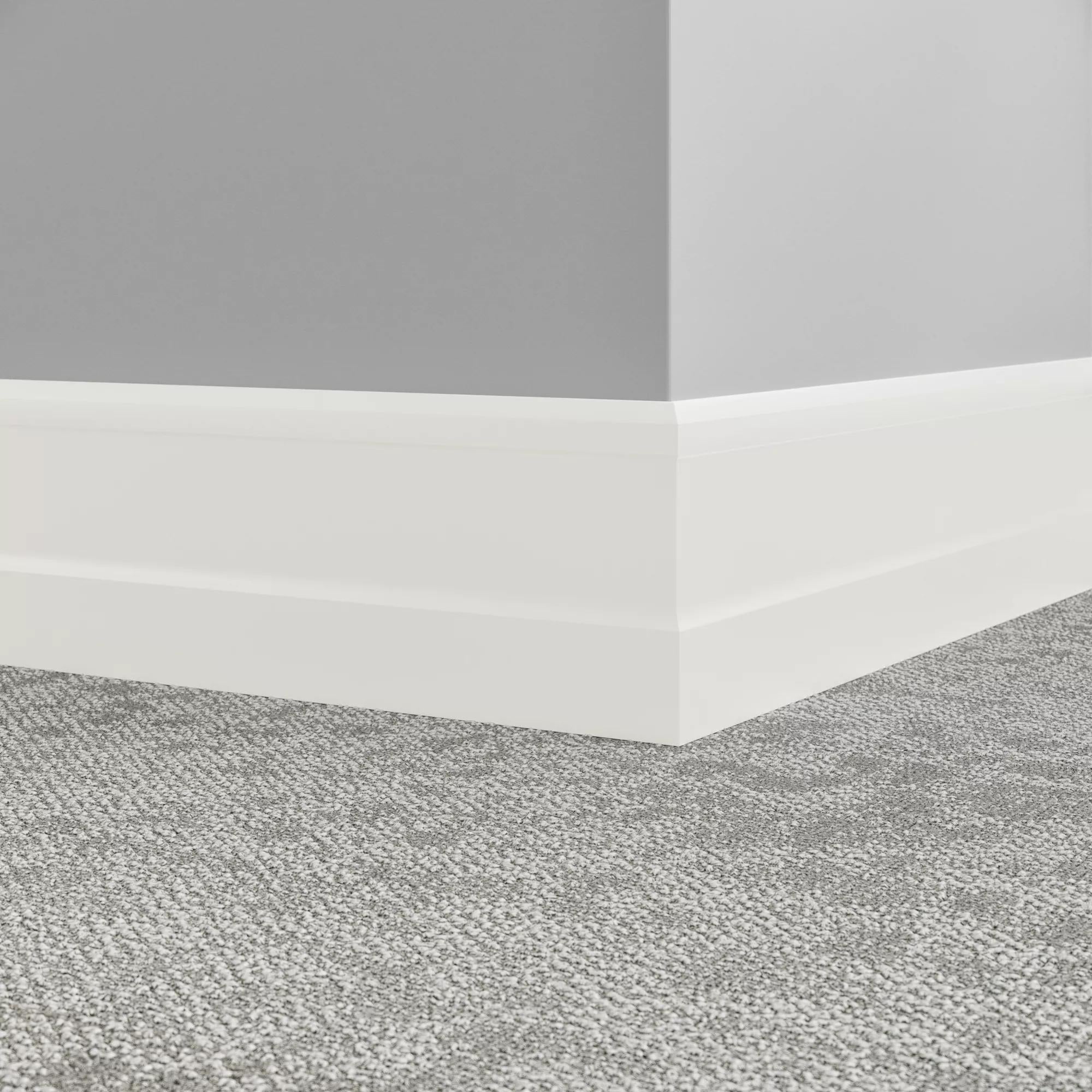 Tarkett / Johnsonite Millwork Recessed 6" 08 Icicle 6" x 8' by 0.35"