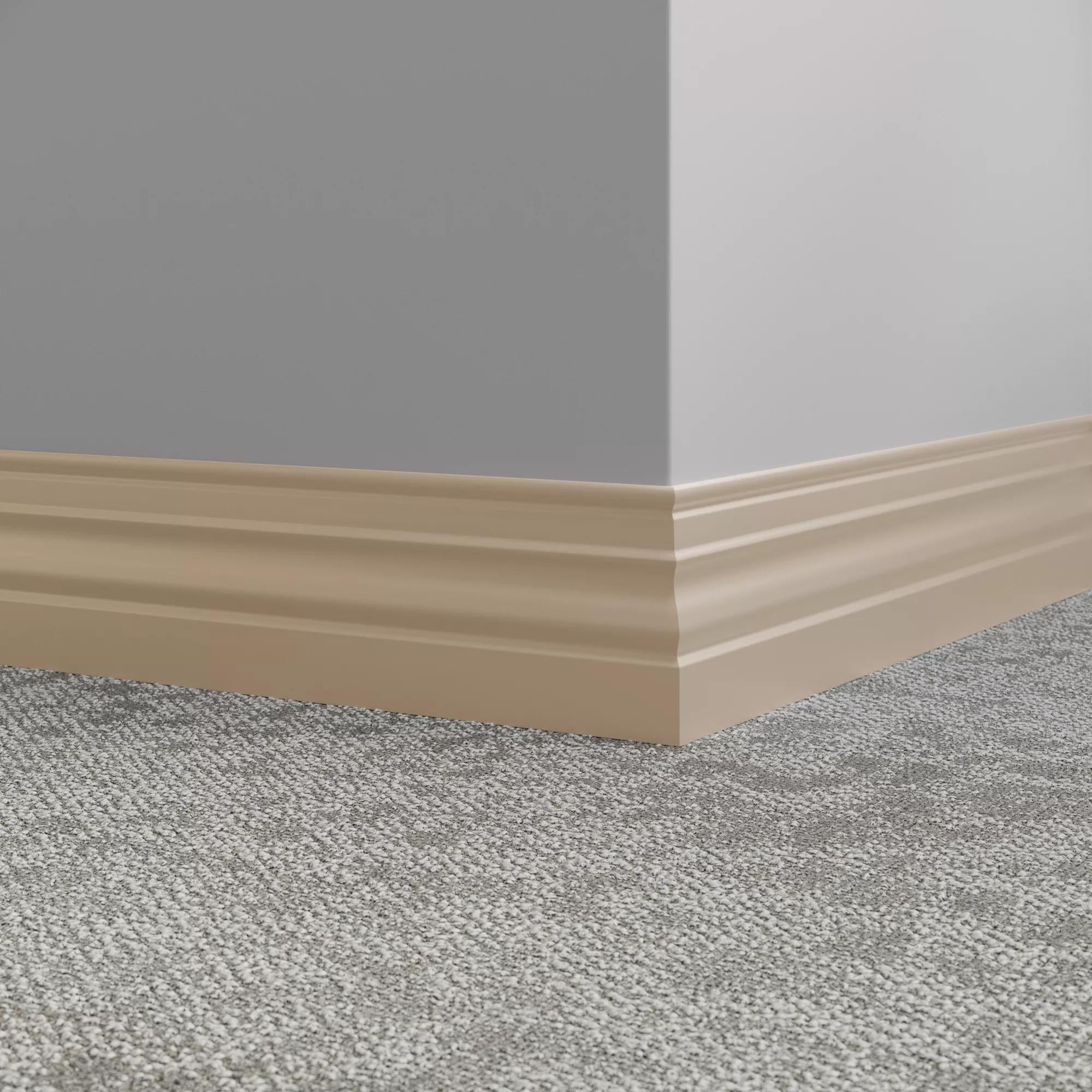 Tarkett / Johnsonite Millwork Diplomat 4-1/2" 09 Clay 4.5" x 8' by 3/8" (48 LF/box)