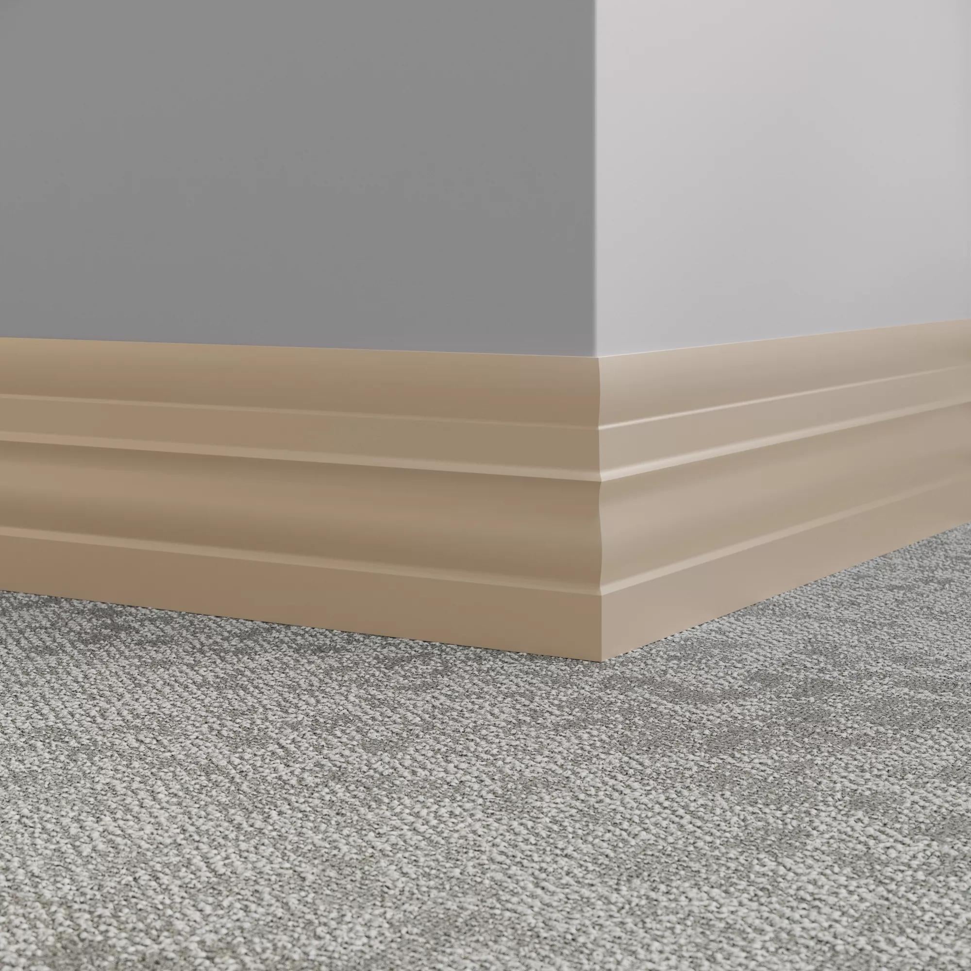 Tarkett / Johnsonite Millwork Attache 6" 09 Clay 6" x 8' by 1/4" (64 LF/box)