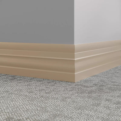 Tarkett / Johnsonite Millwork Attache 6" 09 Clay 6" x 8' by 1/4" (64 LF/box)