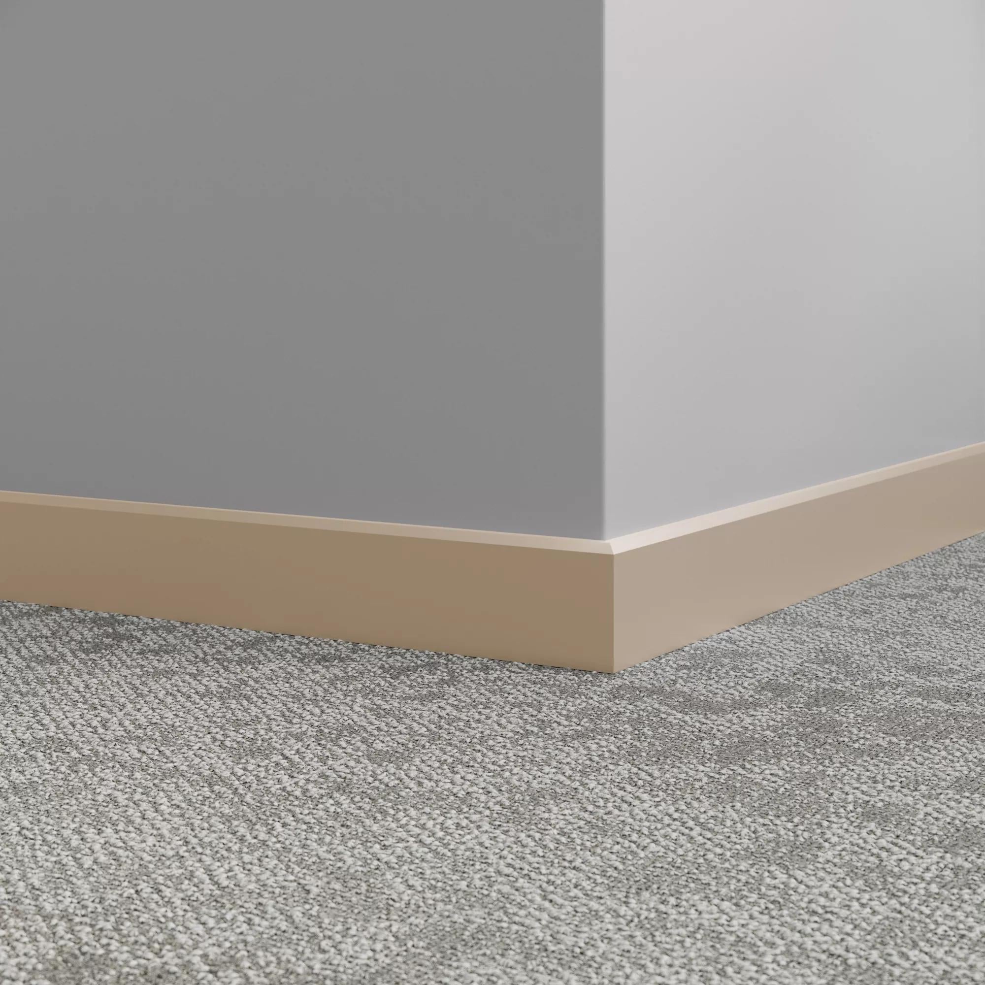 Tarkett / Johnsonite Millwork Mandalay 2-1/2" 09 Clay 2.5" x 8' by 3/8" (40 LF/box)