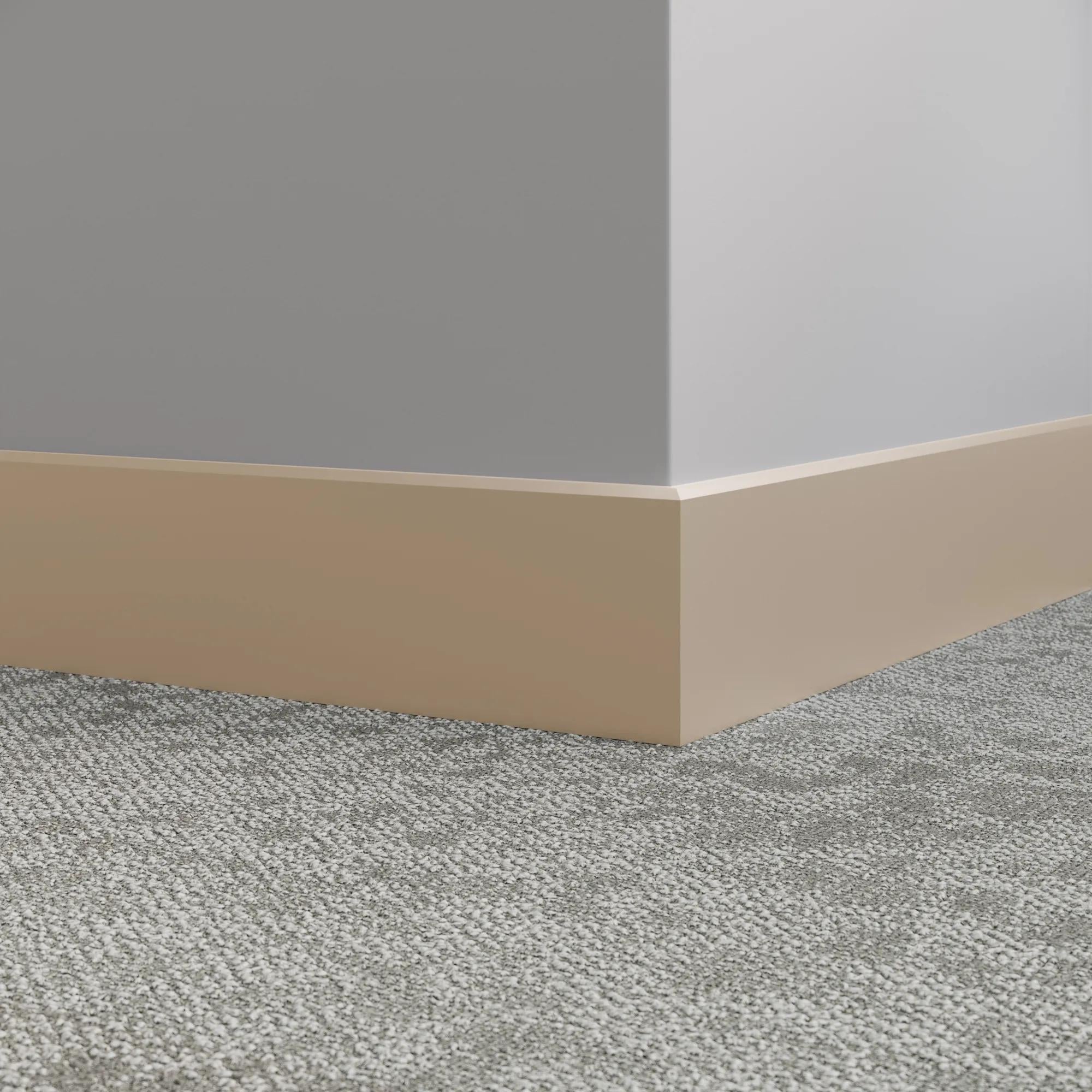 Tarkett / Johnsonite Millwork Mandalay 4-1/2" 09 Clay 4.5" x 8' by 3/8" – product image showing size, style, and brand details.
