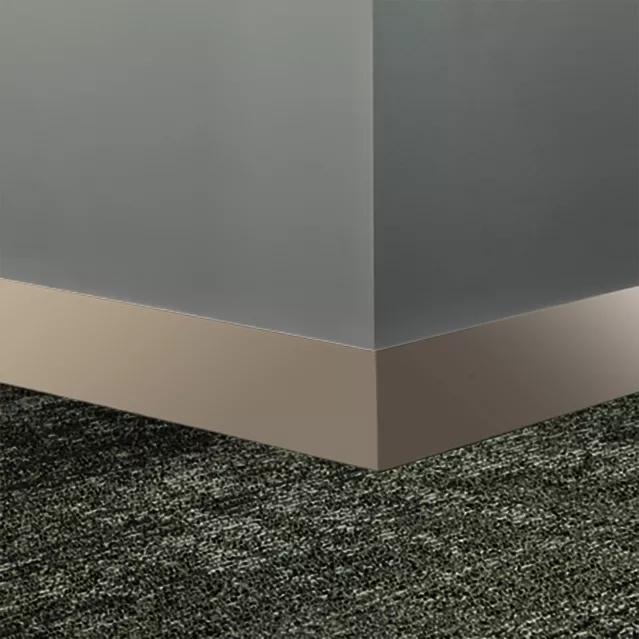 Tarkett / Johnsonite Millwork Monument 2-1/2" 09 Clay 2.5" x 8' by 1/4" – product image showing size, style, and brand details.