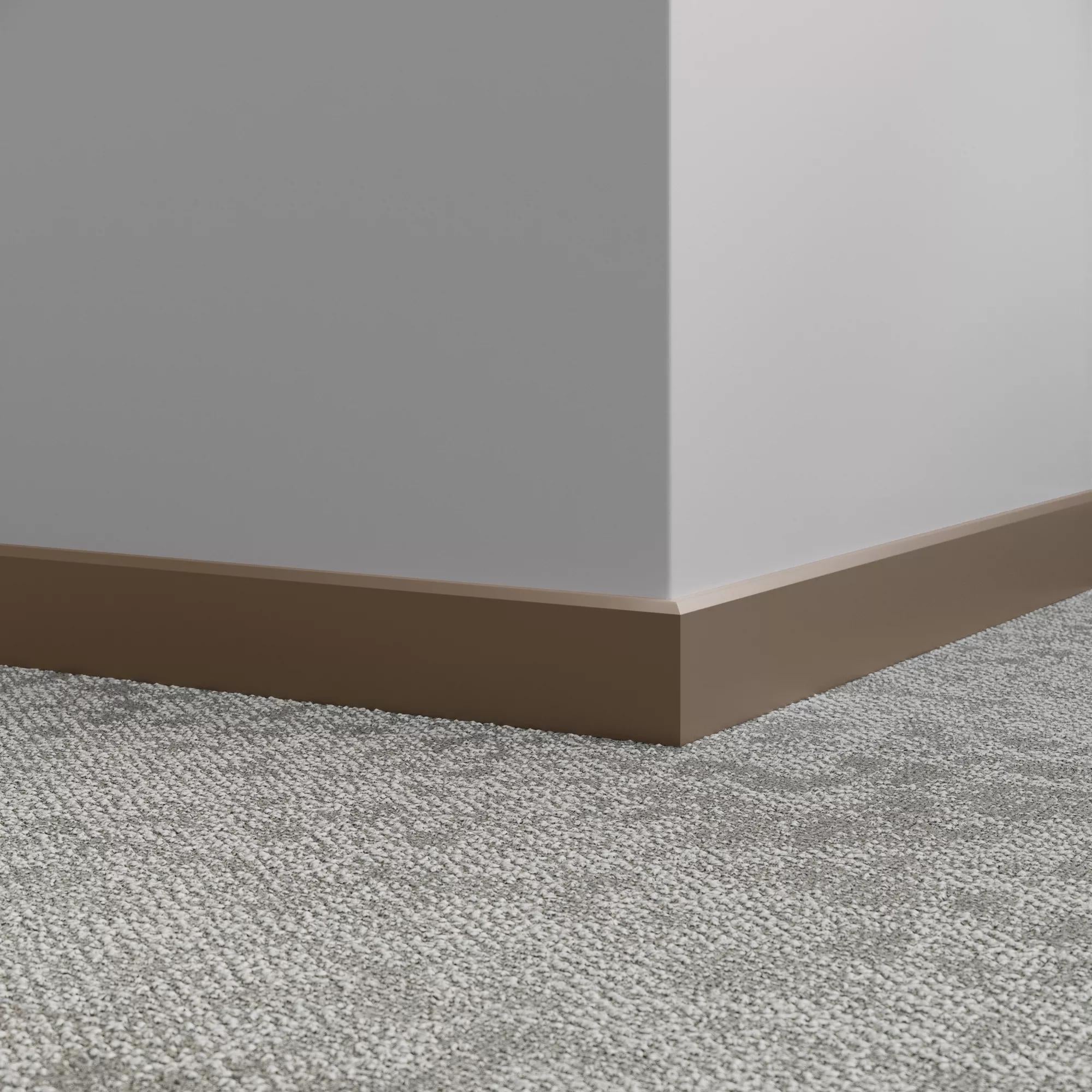 Tarkett / Johnsonite Millwork Mandalay 2-1/2" 101 Seaweed 2.5" x 8' by 3/8" (40 LF/box)