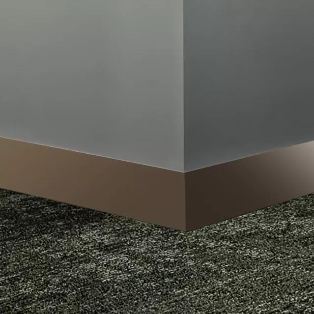 Tarkett / Johnsonite Millwork Monument 4" 101 Seaweed 4" x 8' by 1/4" – product image showing size, style, and brand details.