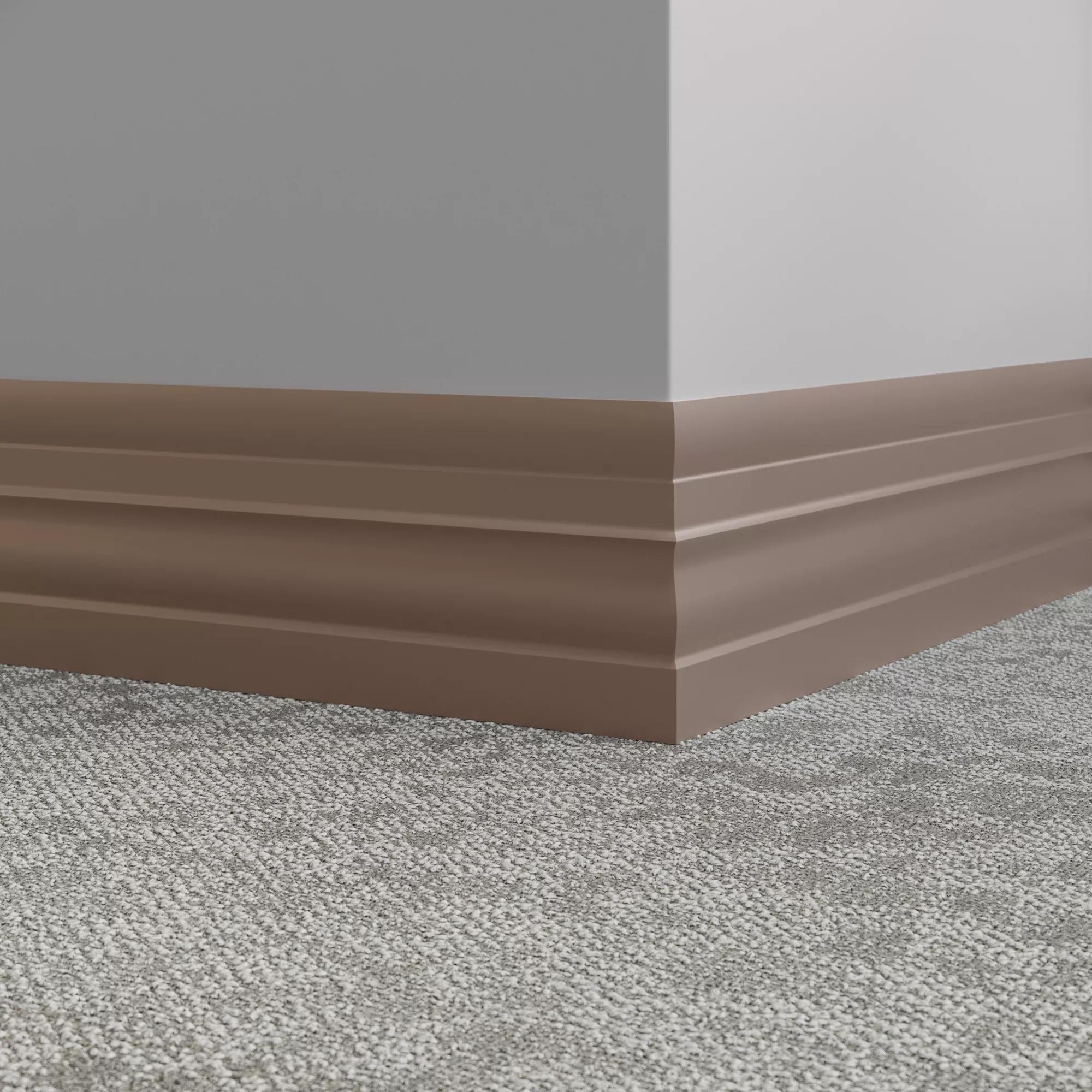Tarkett / Johnsonite Millwork Attache 6" 107 Neutrality 6" x 8' by 1/4" (64 LF/box)