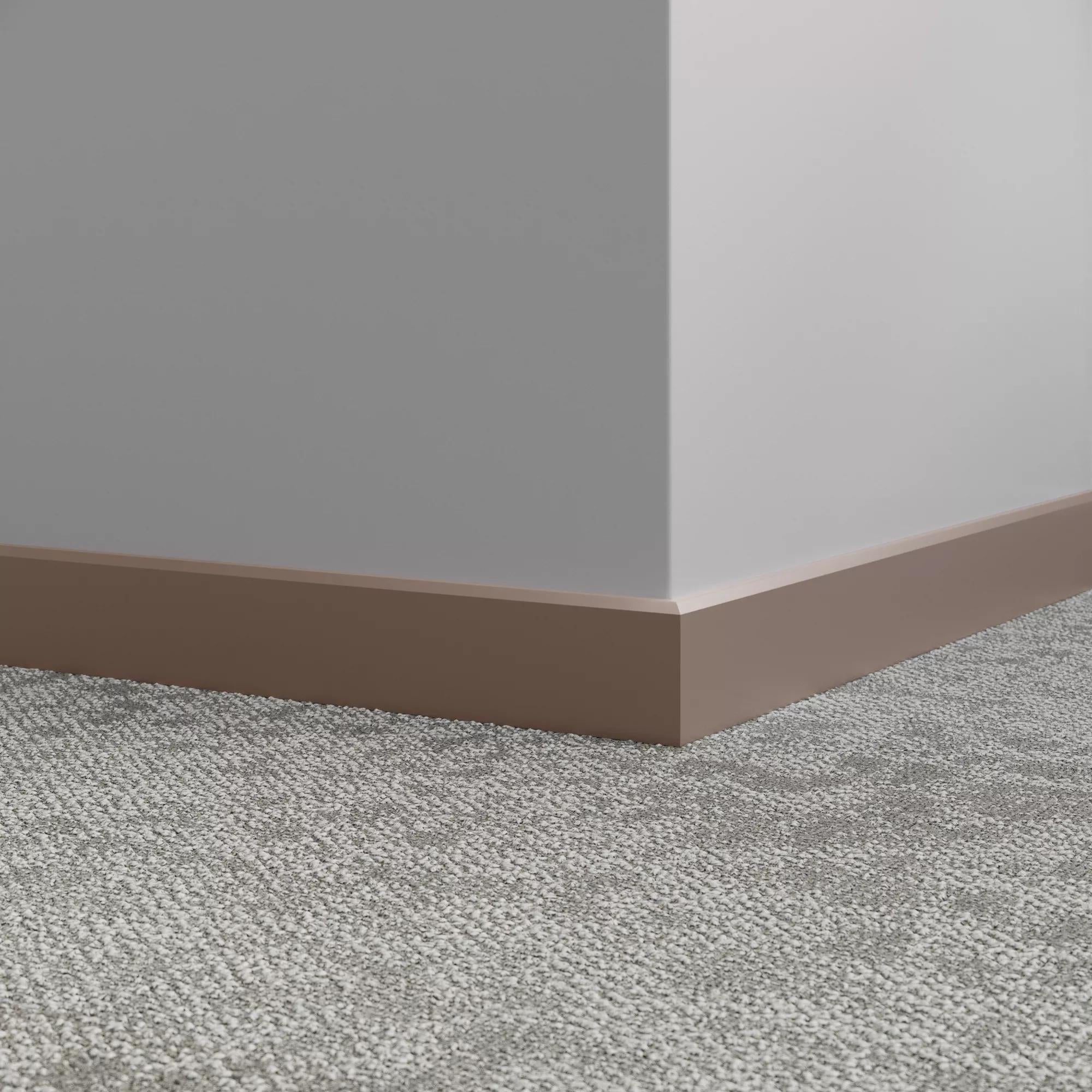 Tarkett / Johnsonite Millwork Mandalay 2-1/2" 107 Neutrality 2.5" x 8' by 3/8" (40 LF/box)