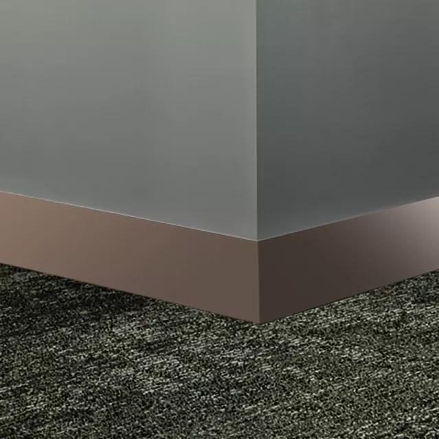 Tarkett / Johnsonite Millwork Monument 2-1/2" 107 Neutrality 2.5" x 8' by 1/4" – product image showing size, style, and brand details.