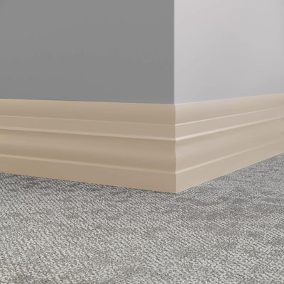 Tarkett / Johnsonite Millwork Attache 6" 11 Canvas 6" x 8' by 1/4" (64 LF/box)