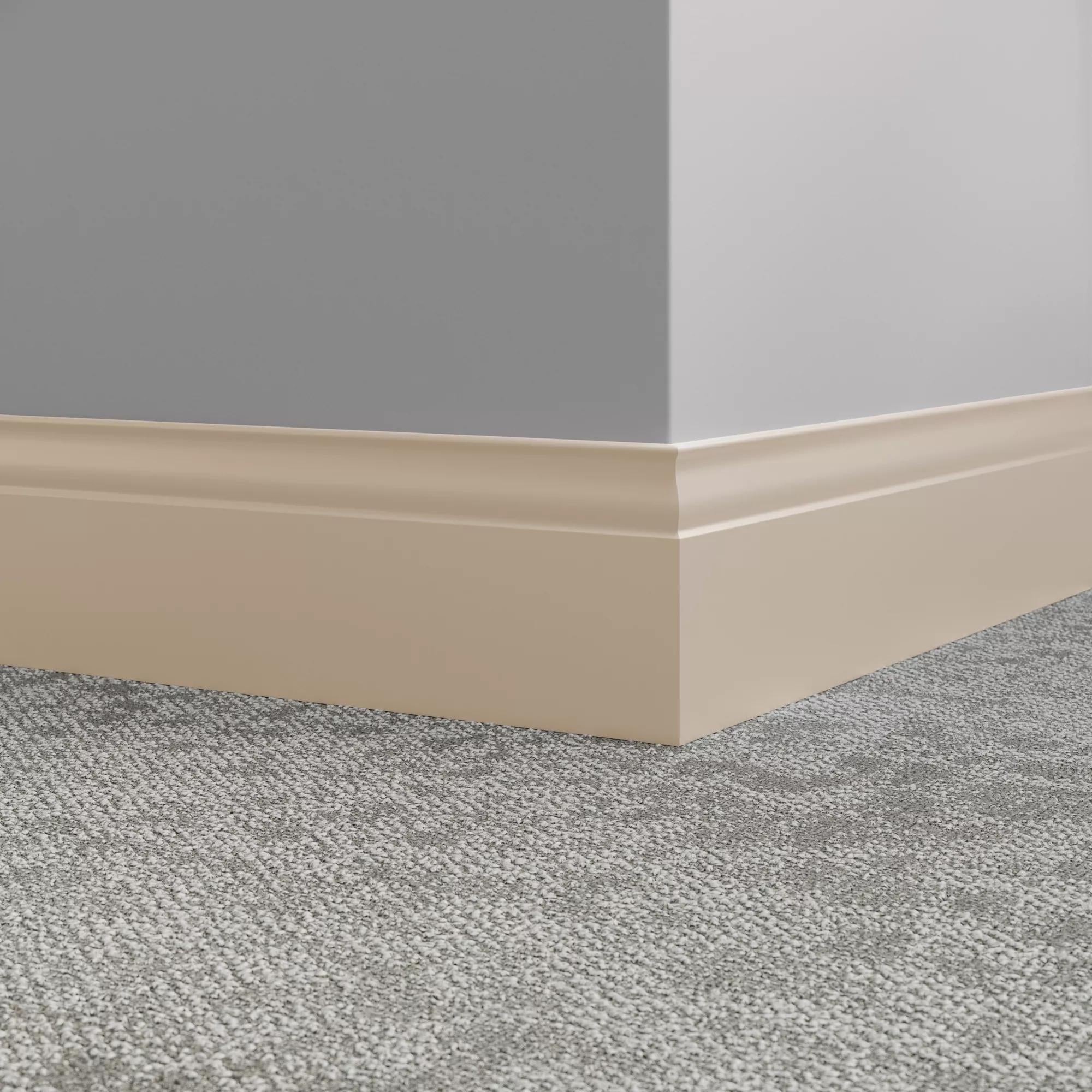 Tarkett / Johnsonite Millwork Inflection 5-1/4" 11 Canvas 5.25" x 8' by 3/8" (48 LF/box)