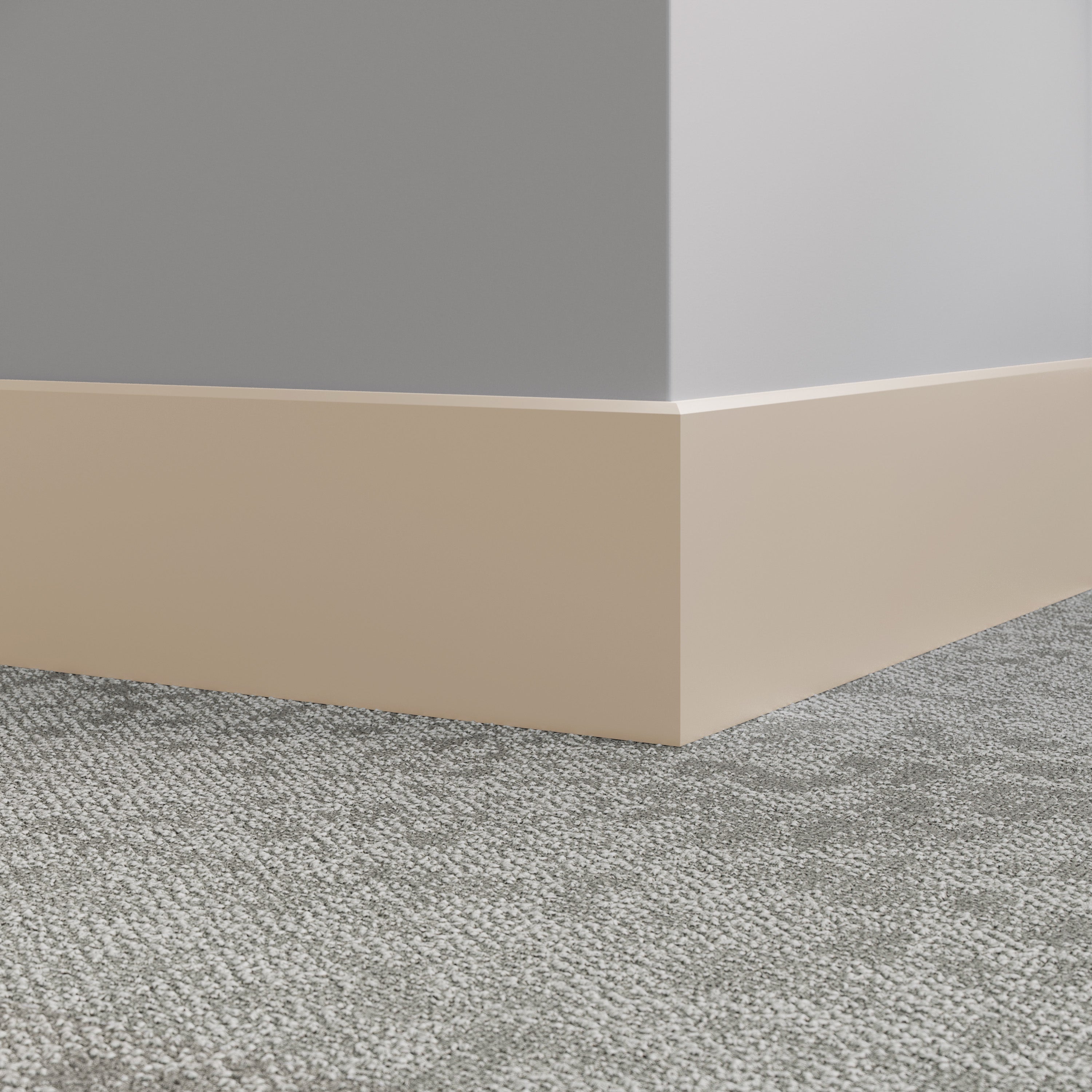 Tarkett / Johnsonite Millwork Mandalay 6" 11 Canvas 6" x 8' by 3/8" – product image showing size, style, and brand details.