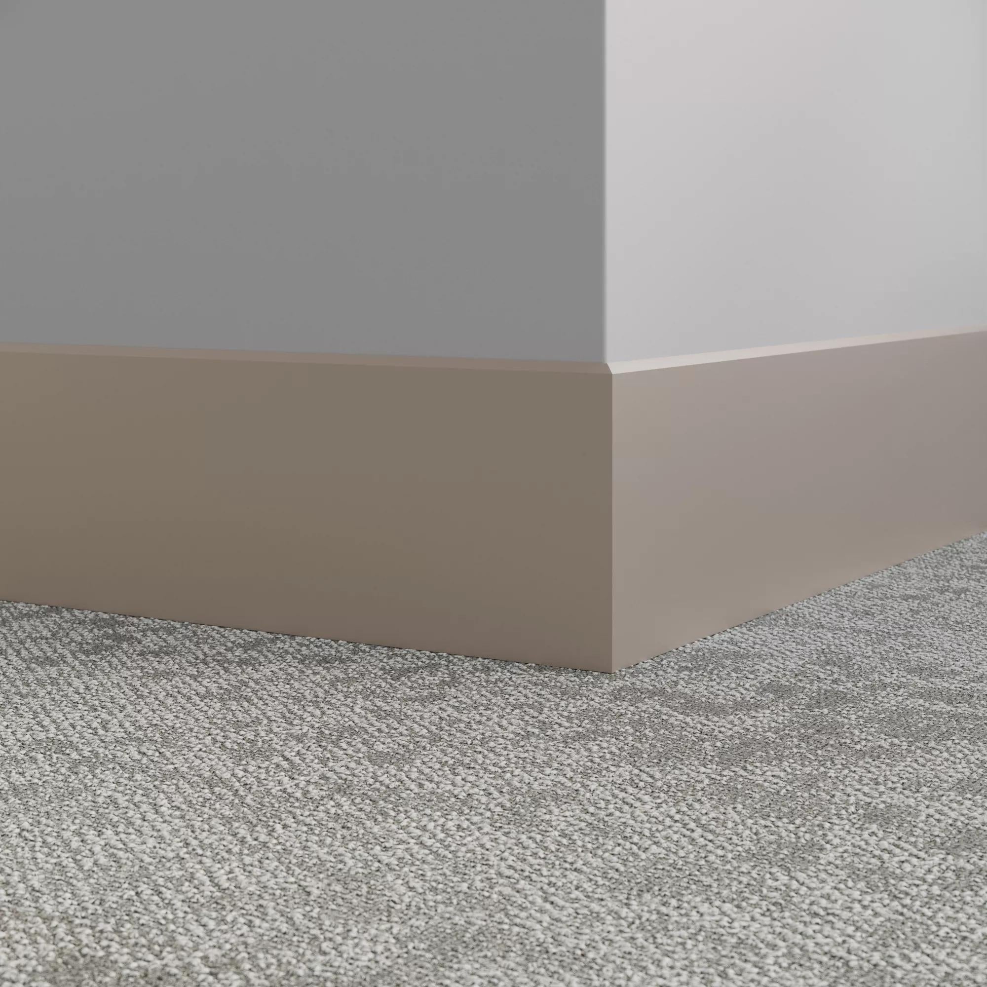 Tarkett / Johnsonite Millwork Exhibit 6" 121 Cement 6" x 8' by 1/4"